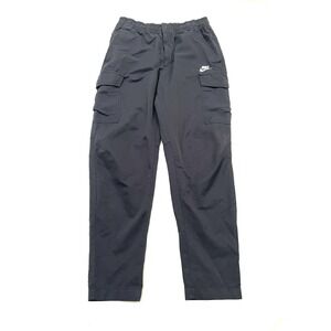 Nike Men's Unlined Utility Cargo Joggers Medium Black Pockets DD5207-010